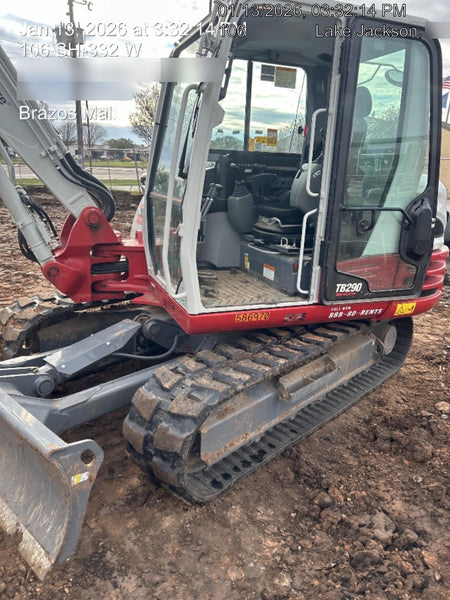 2025 TAKEUCHI TB290-CR