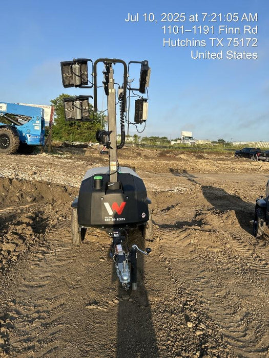 2024 Wacker Neuson LTT4 Diesel, Kohler KDW702, Deep Sea Controller, Auto Start, LED 320W, Bypass Outlet, T3