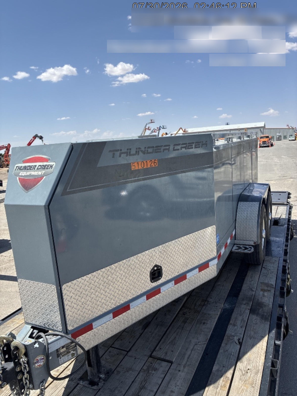 2025 THUNDER CREEK MTT920 - Hazmat not required