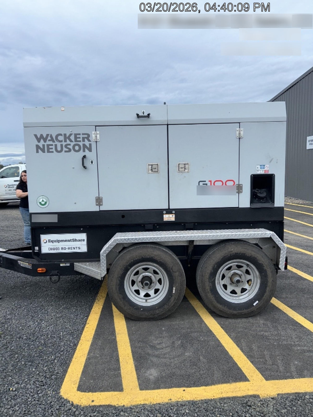2020 WACKER NEUSON G100