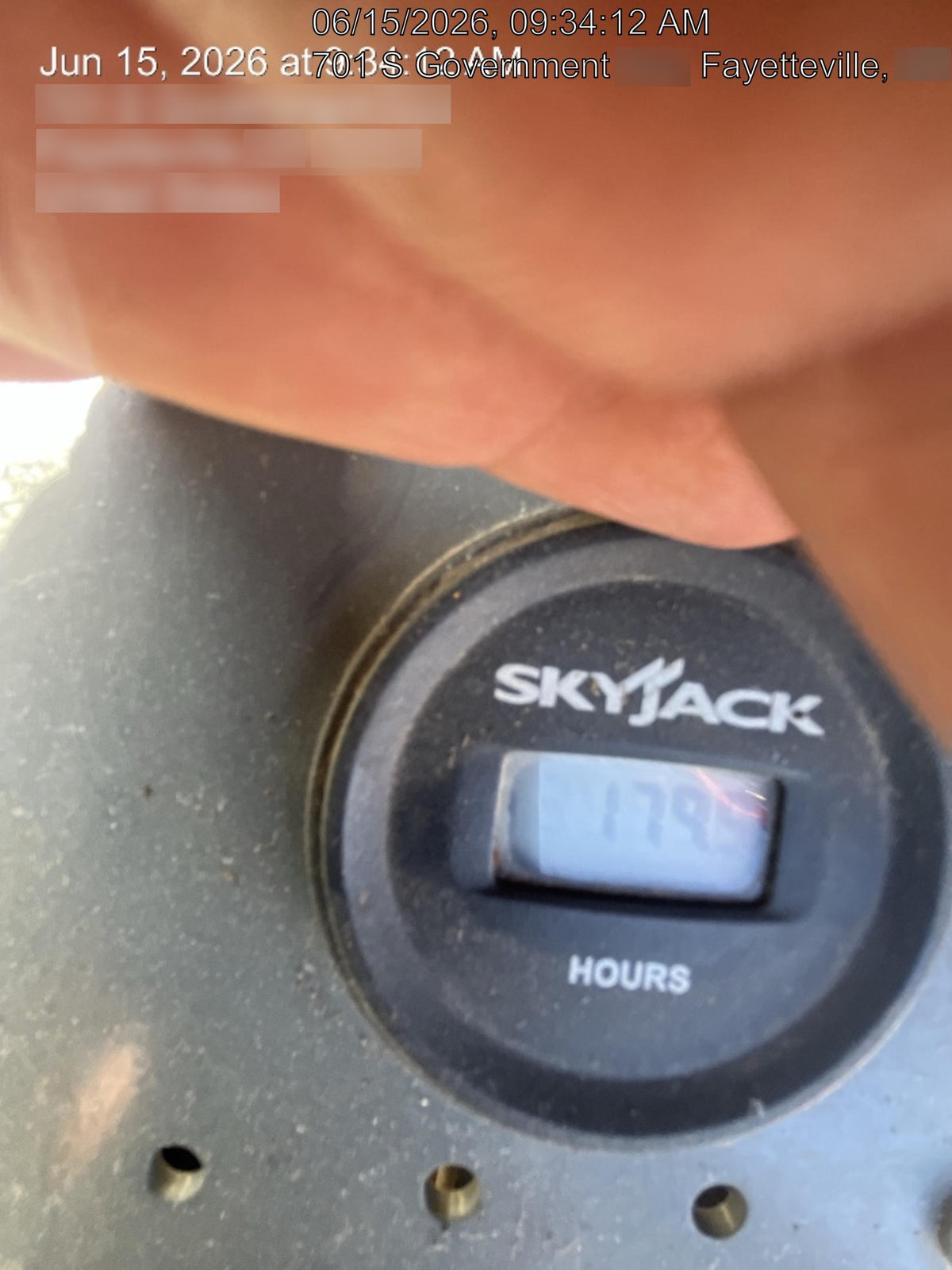 2019 Skyjack SJIII-3219 Standard Options, Trojan Batteries