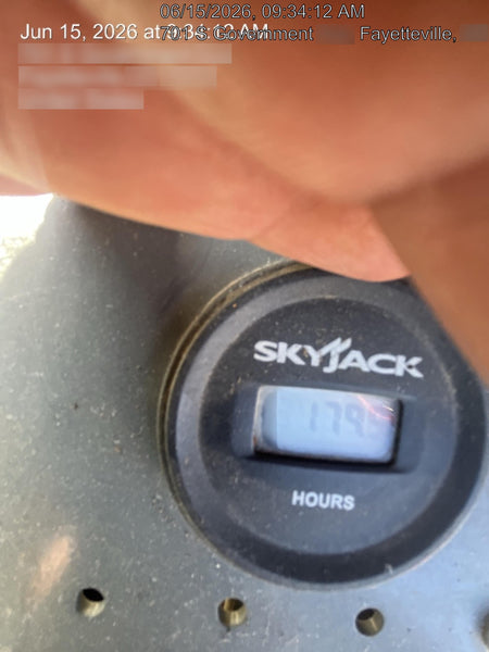 2019 Skyjack SJIII-3219 Standard Options, Trojan Batteries