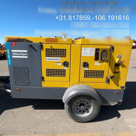 2020 ATLAS COPCO PAS 150 HF CS Enclosed