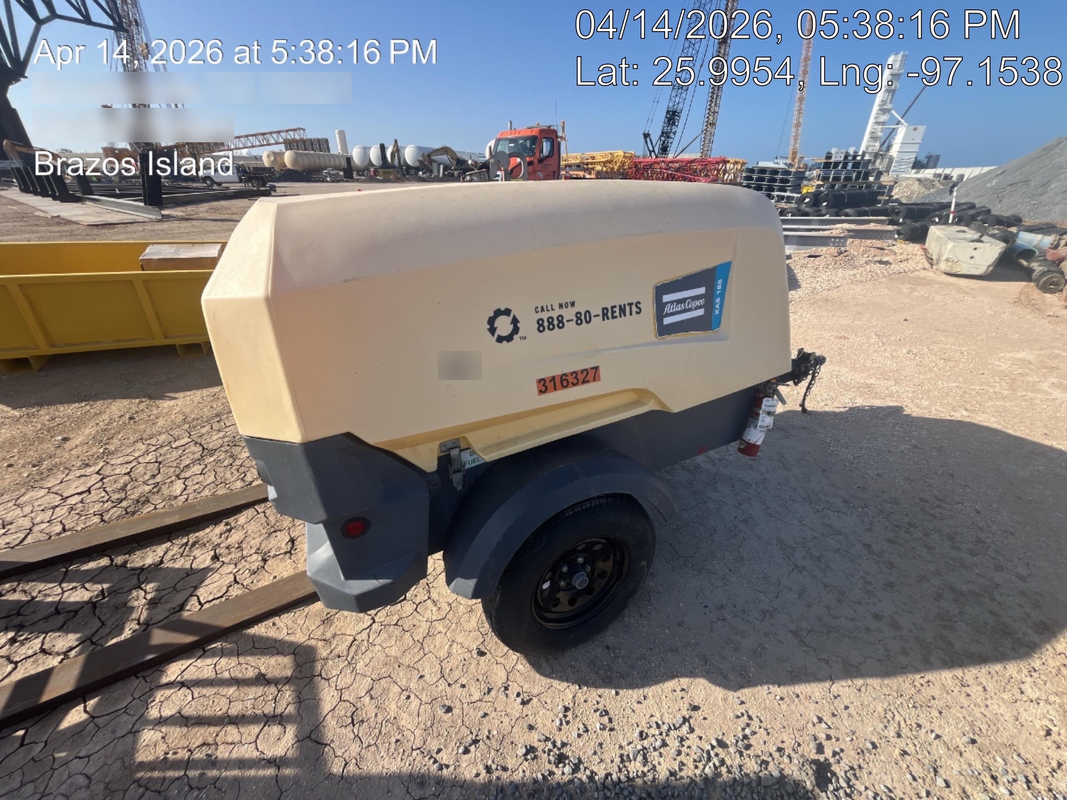 2023 ATLAS COPCO XAS188 CWK