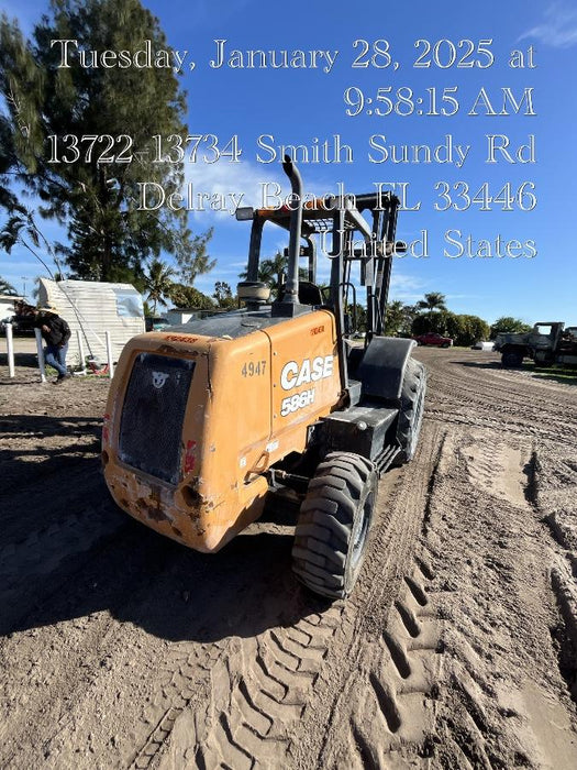 2018 CASE 586H