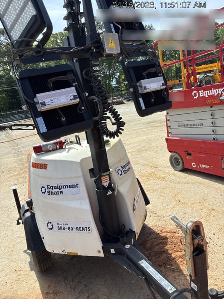 2023 Generac MLT2 Diesel, Flex Switch 120V Input, Powerzone Controller, 
(4) 320W LED Lights, 4kW Generator, 39.9 Gal Fuel Tank, 2" Ball, T3