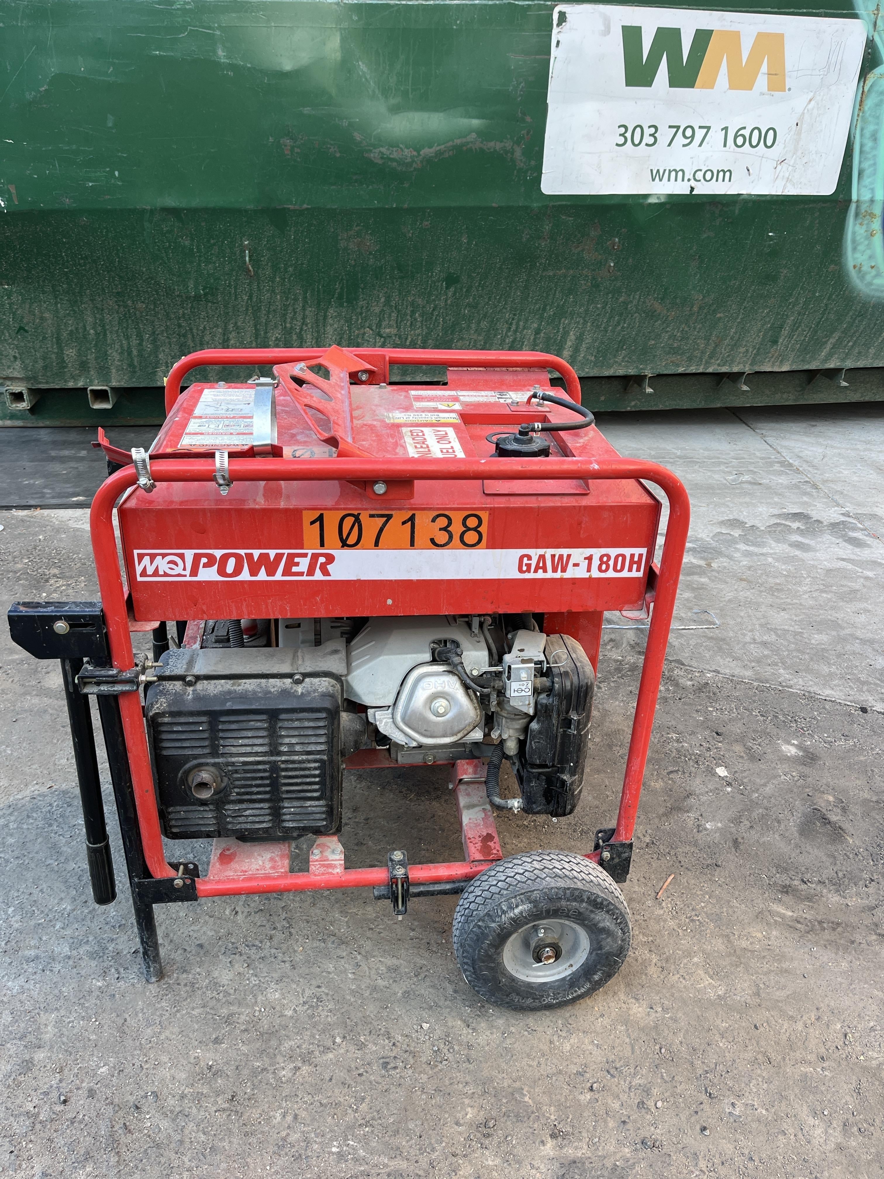 2020 MULTIQUIP GAW180HEA