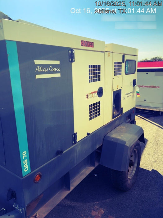 2022 ATLAS COPCO QAS 70