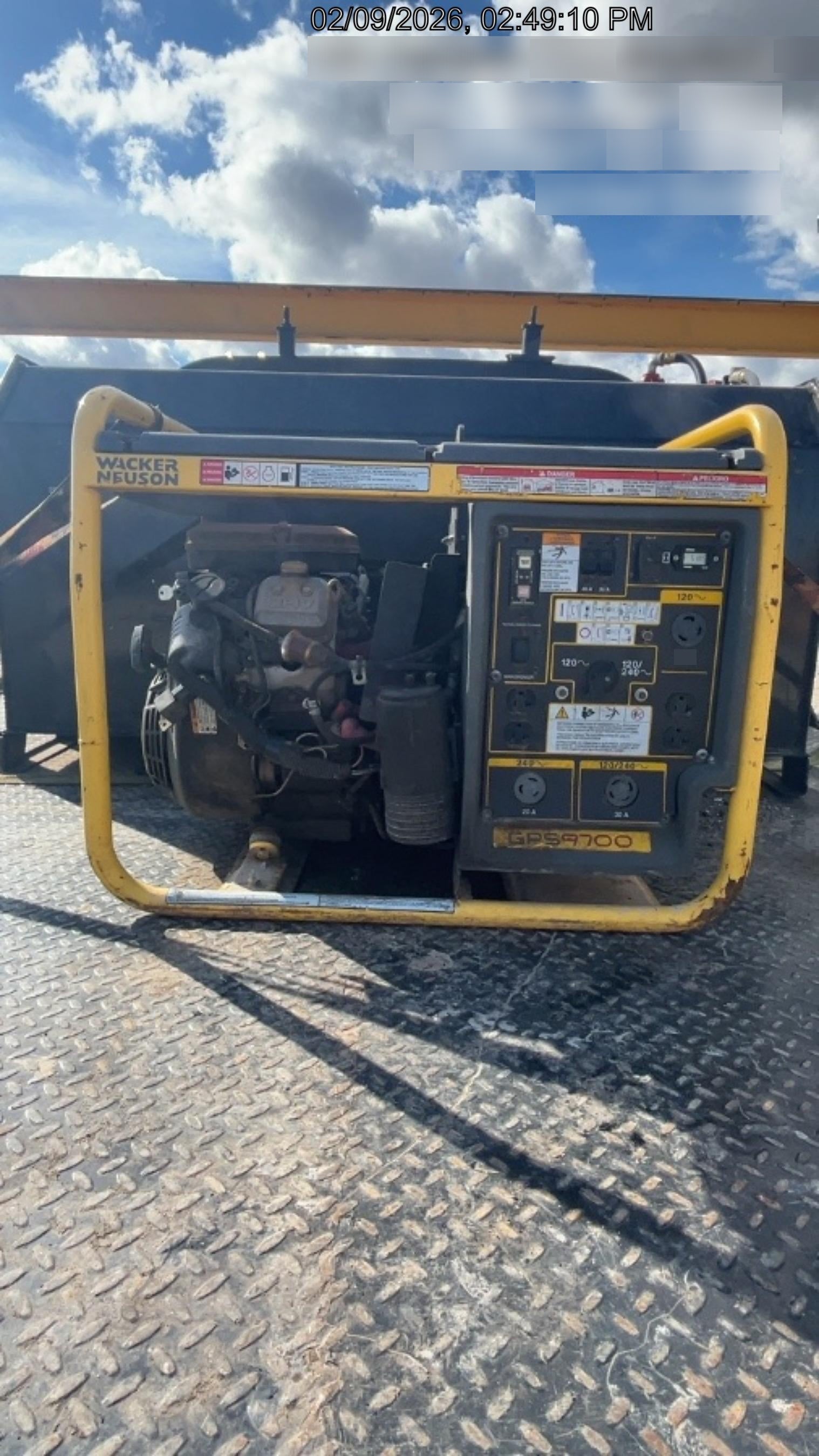 2018 WACKER NEUSON GPS9700V