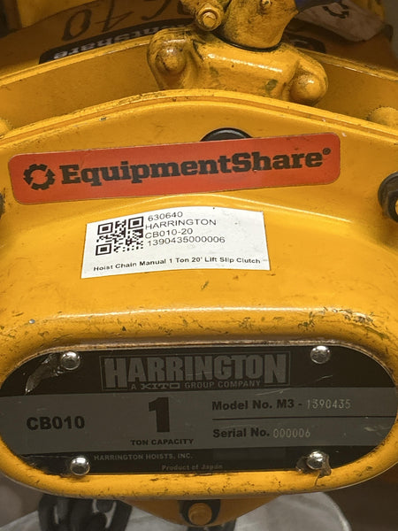 2026 HARRINGTON CB010-20