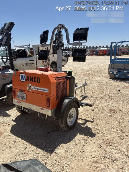 2024 Wanco WLTT-4MM4K Diesel, Deep Sea Controller, Shore Power Plug, Auto Start, (4) 350W LED Floodlights, 4kW Generator, 60 Gal Fuel Tank, 2" Ball, T3
