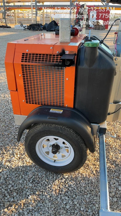 2024 Wanco WLTT-4MM4K Diesel, Deep Sea Controller, Shore Power Plug, Auto Start, (4) 350W LED Floodlights, 4kW Generator, 60 Gal Fuel Tank, 2" Ball, T3