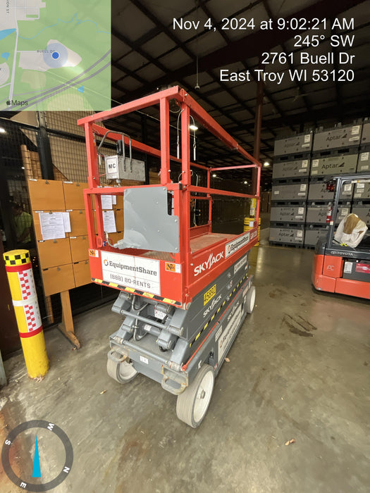 2019 Skyjack SJIII-3226 Standard Options, Trojan Batteries