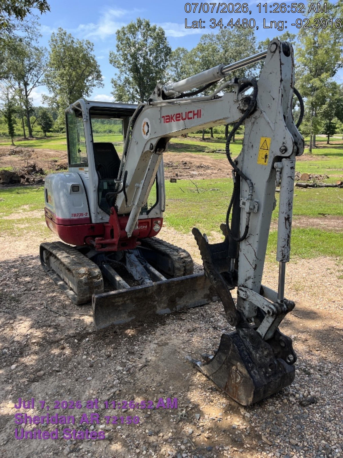 2020 TAKEUCHI TB-235-2CR
