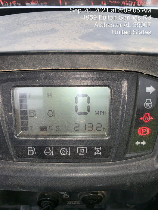 2020 Kubota RTV-X1140W-H 4WD utility cart -LED strobe -Windshield tempered glass -Plastic canopy -Wire harness kit -Backup alarm