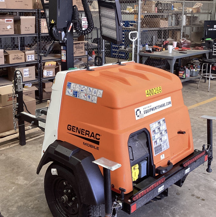 2024 Generac MLT2 Diesel, Flex Switch 120V Input, Powerzone Controller, 
(4) 320W LED Lights, 4kW Generator, 39.9 Gal Fuel Tank, 2" Ball, T3