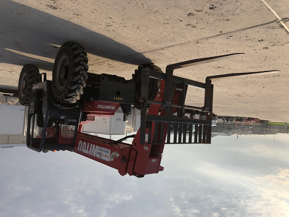 2019 Manitou MTA8044 MTA 8044 - 74 HP T4, Canopy, Worklights/Strobe, Beacon, 66" Carriage, 48" Forks, Solid Tires, Lift Hook, Aux Hydraulics