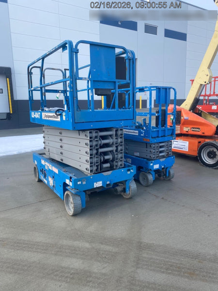 2020 Genie GS-1930 Solid Non Marking Tires, Beacon, Folding rails with half height swing gate