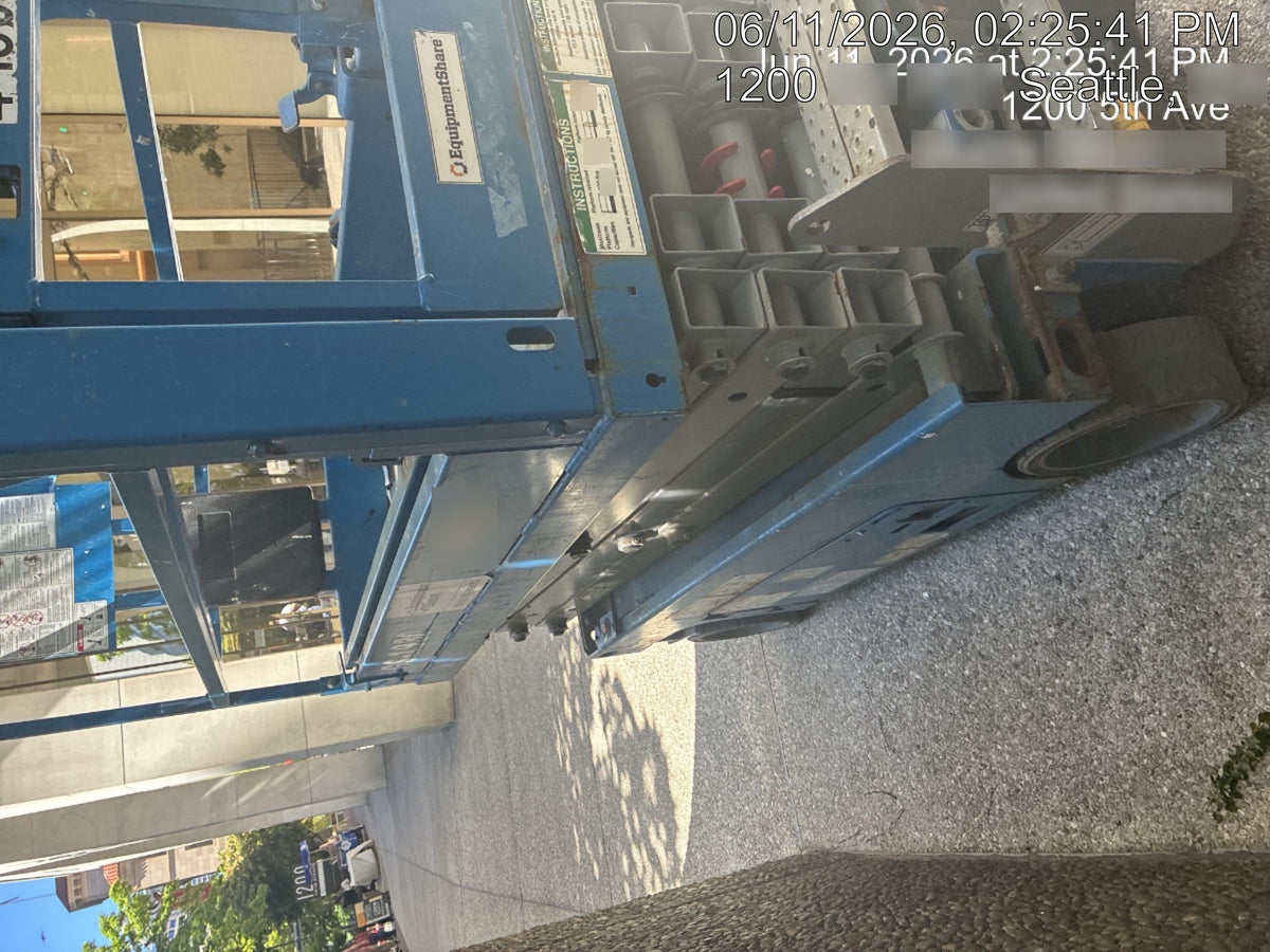 2019 Genie GS-1930 Half Height Swing Gate, 800W Inverter