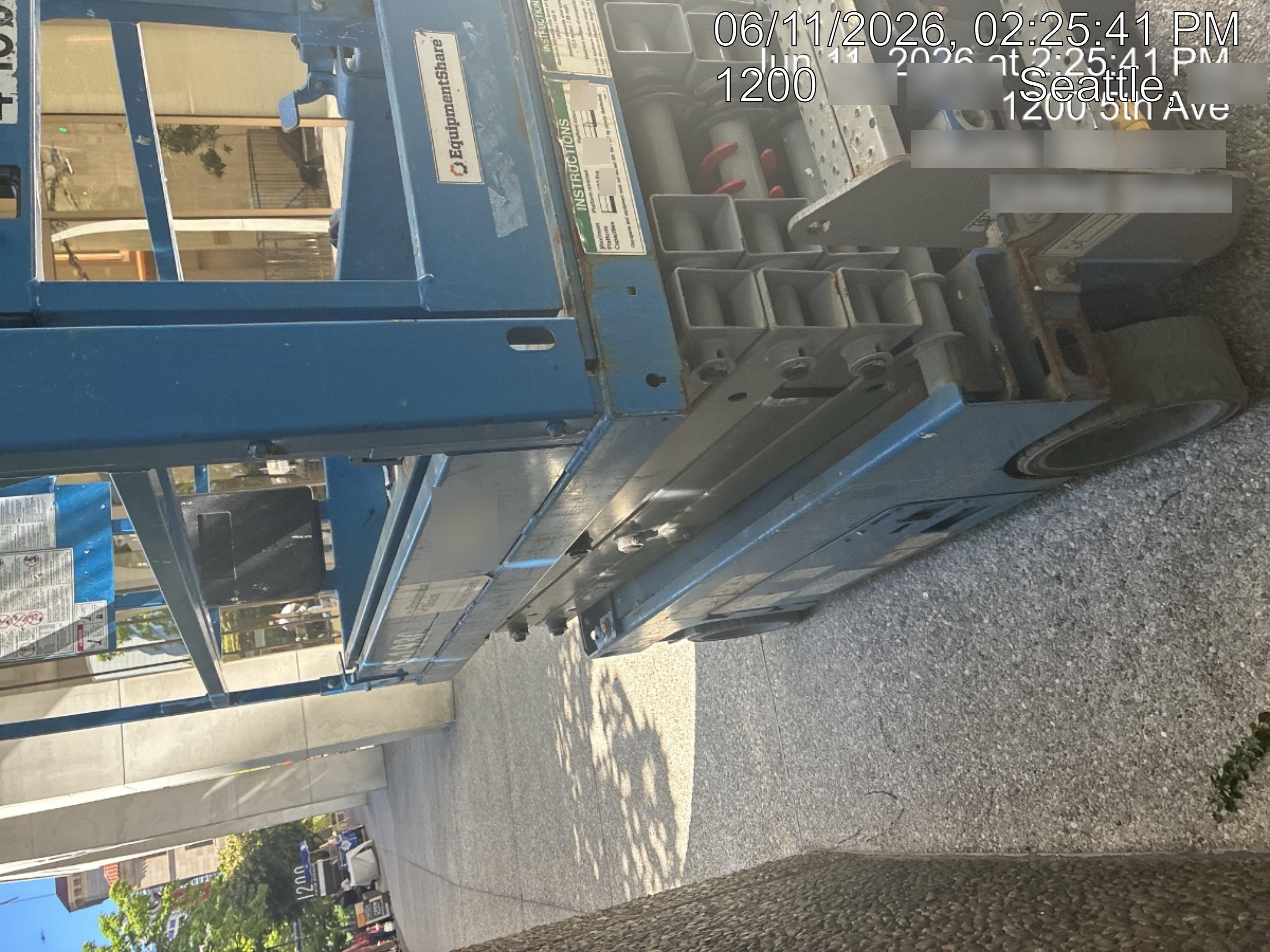 2019 Genie GS-1930 Half Height Swing Gate, 800W Inverter