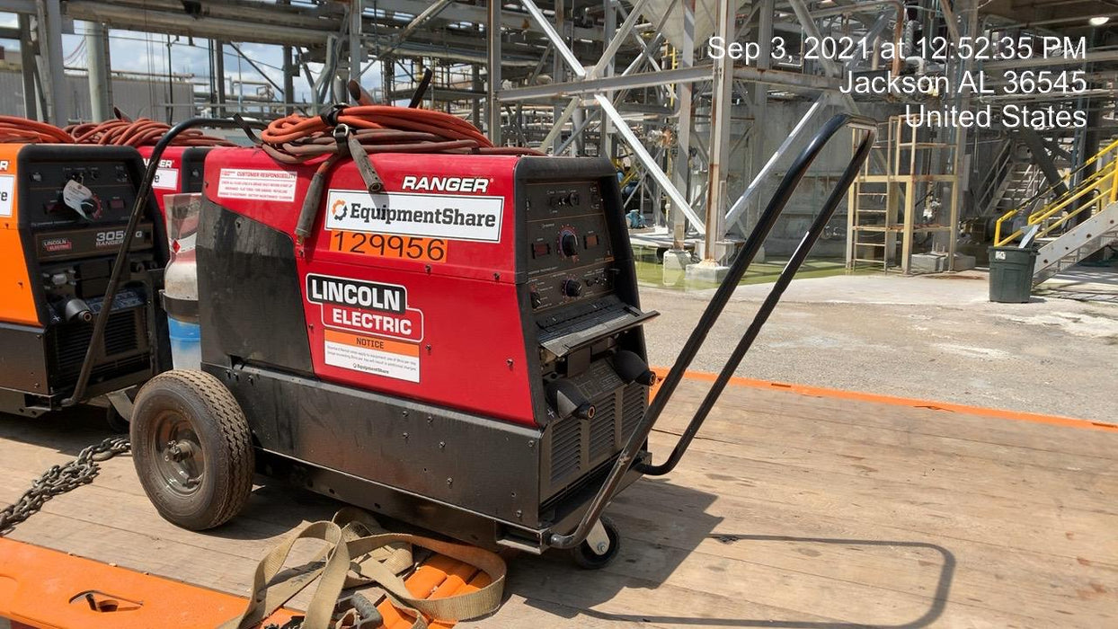 2021 Lincoln Electric Ranger 305 LPG K3430-1, Ranger 305 LPG, Undercarriage, Tank Holder & Strap, 10kw AC Gen, 25hp Kohler LPG Eng