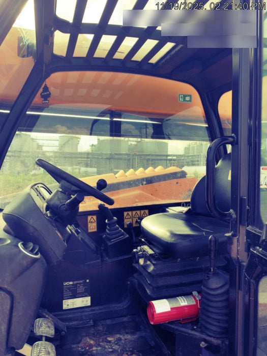 2020 JCB 509-42 Cab/Heat/Air, Solid Tires, Work Lights, Beacon, Aux Hydraulics, Back up Alarm, Lifting Eye, ES Decals