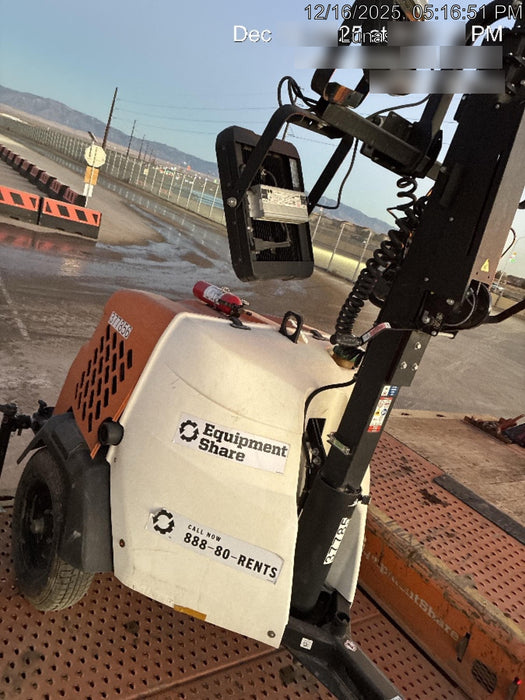 2023 Generac MLT2 Diesel, Flex Switch 120V Input, Powerzone Controller, 
(4) 320W LED Lights, 4kW Generator, 39.9 Gal Fuel Tank, 2" Ball, T3