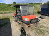 2021 Kubota RTV-X1140W-H Plastic Canopy, Windshield Acrylic Clear, LED Strobe Light, Wire Harness Kit, Back up Alarm