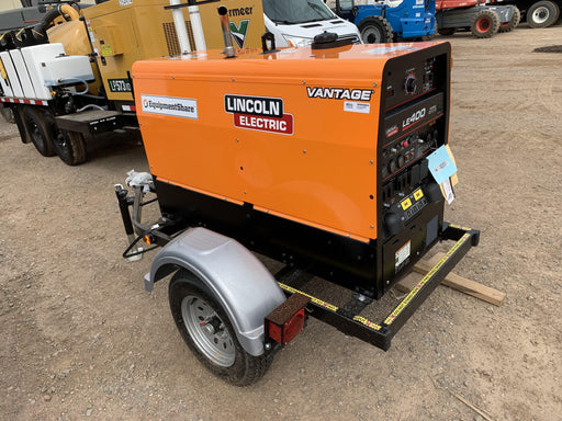 2022 Lincoln Electric LE400 Kubota V1505, Trlr, Cable Rack, Light Kit, ES Decals, T3