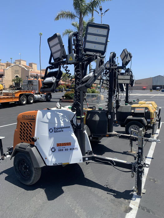 2023 Generac MLT2 Diesel, Flex Switch 120V Input, Powerzone Controller, (4) 320W LED Lights, 4kW Generator, 39.9 Gal Fuel Tank, 2" Ball, T3