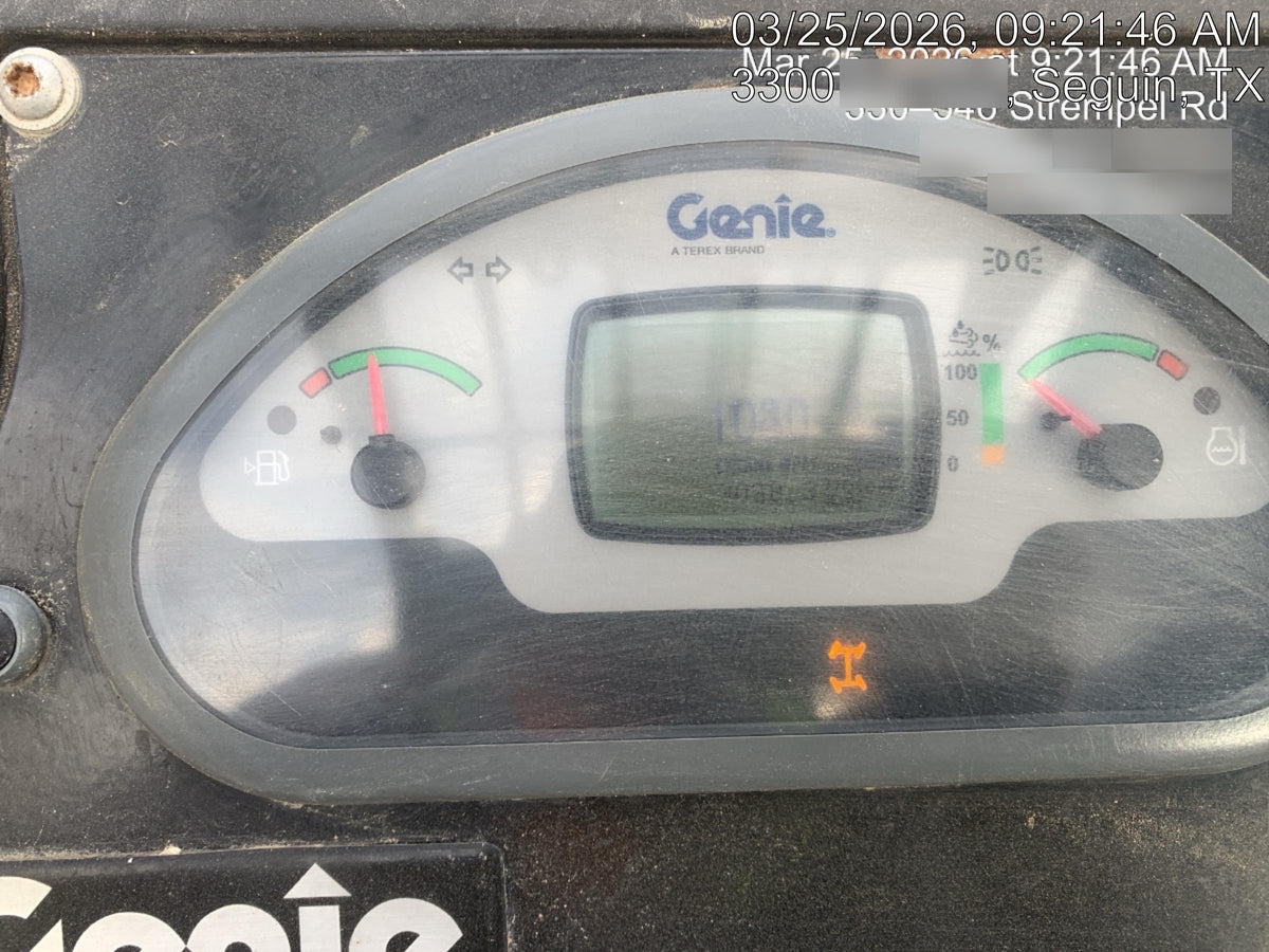2019 Genie GTH-1056 Canopy, Solid RT Tires, LED Work Lights, Beacon 60" QA Carriage, 60" Forks