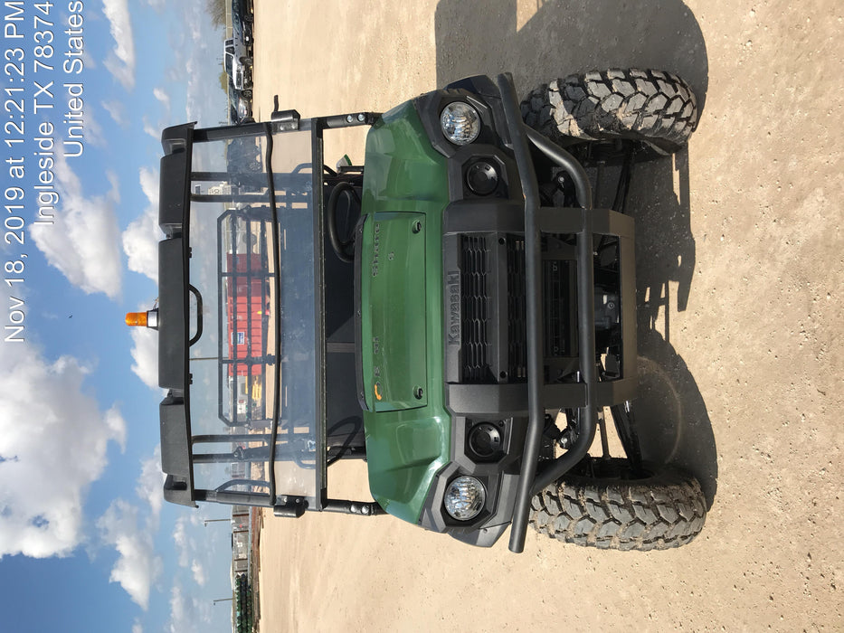 Kawasaki Mule PRO-DXT Standard Options, Backup Alarm, Beacon, Plastic Hard Top, Poly Windshield, Horn Kit