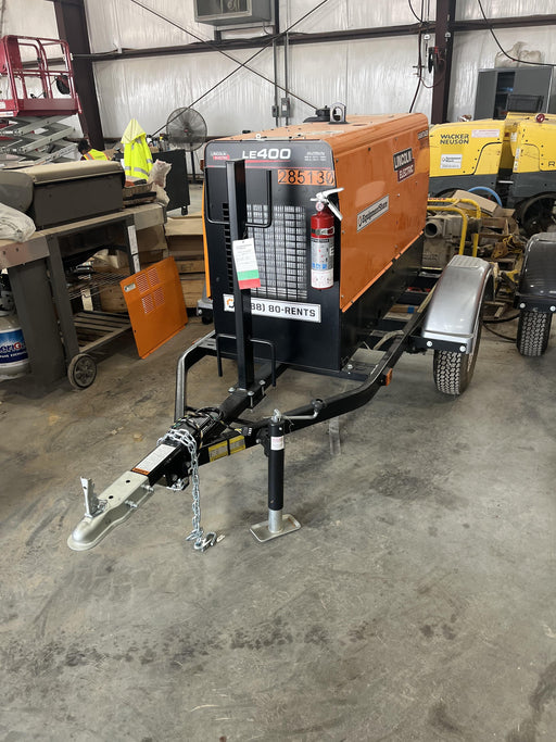 2022 Lincoln Electric LE400 Kubota V1505, Trlr, Cable Rack, Light Kit, ES Decals, T3