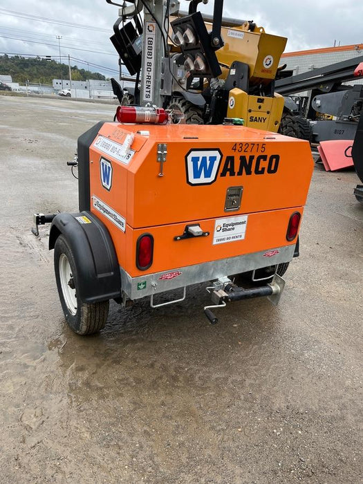 2024 Wanco WLTT-4MM4K Diesel, Deep Sea Controller, Shore Power Plug, Auto Start, (4) 350W LED Floodlights, 4kW Generator, 60 Gal Fuel Tank, 2" Ball, T3