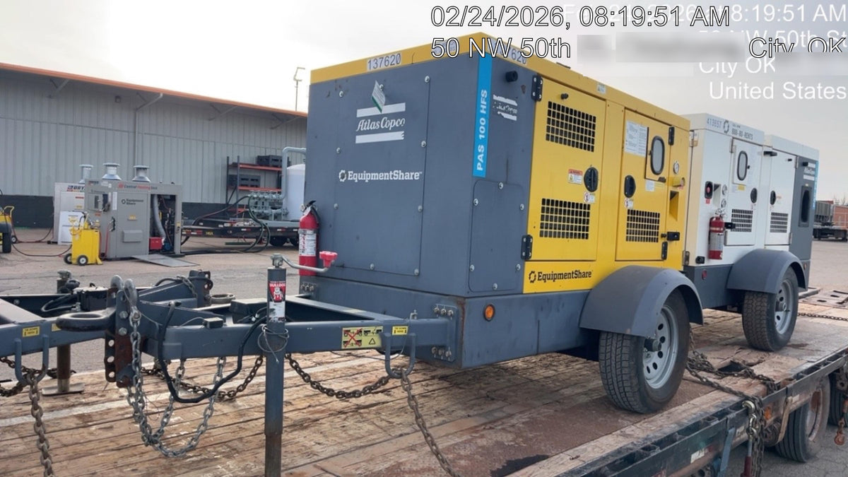 2021 ATLAS COPCO PAS 100 HF CS Enclosed