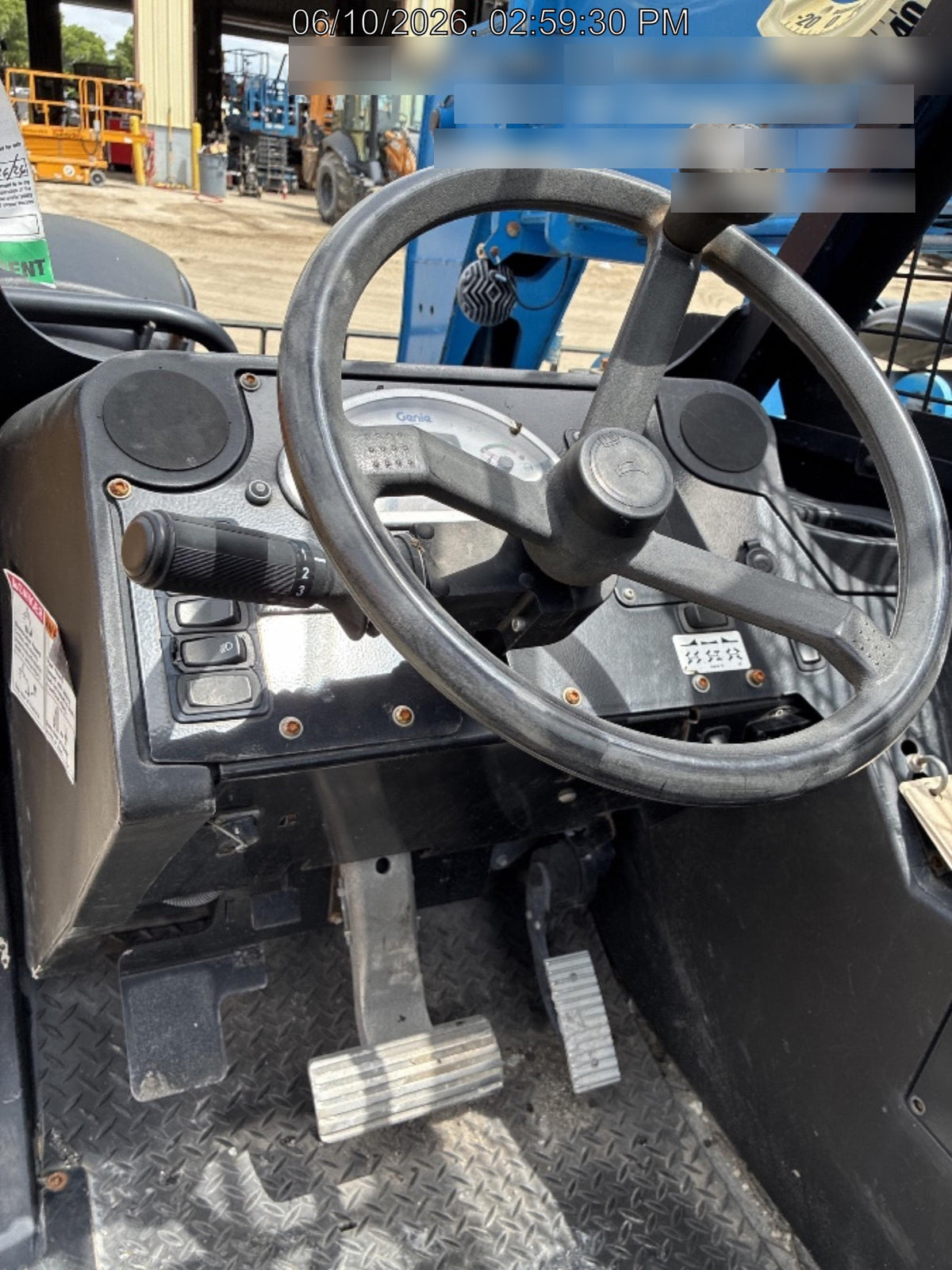 2020 Genie GTH-636 Canopy, Solid Tires, Work Lights, Beacon, Aux Hydraulics, Back up Alarm