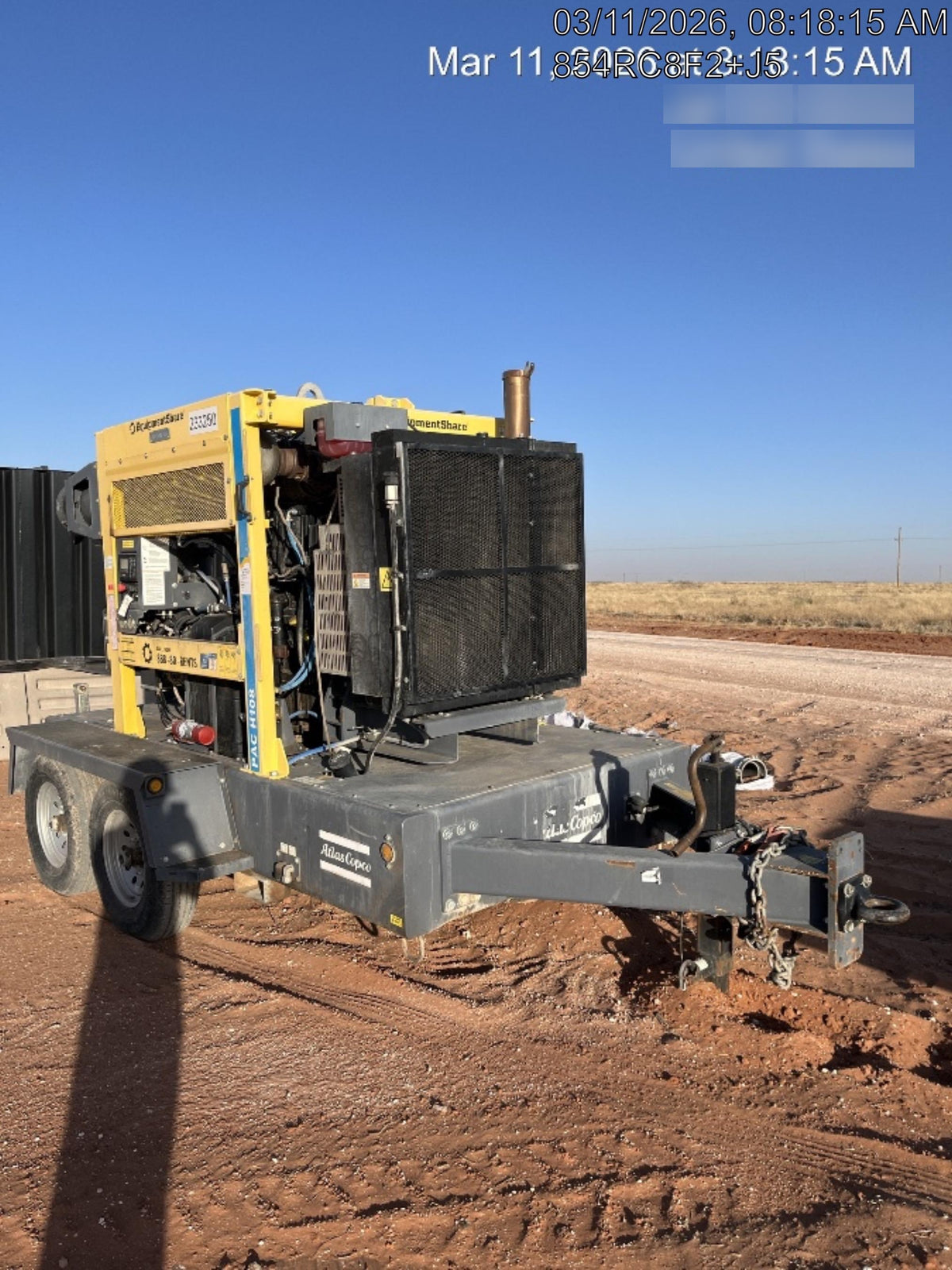 2022 ATLAS COPCO PAC H108 JD