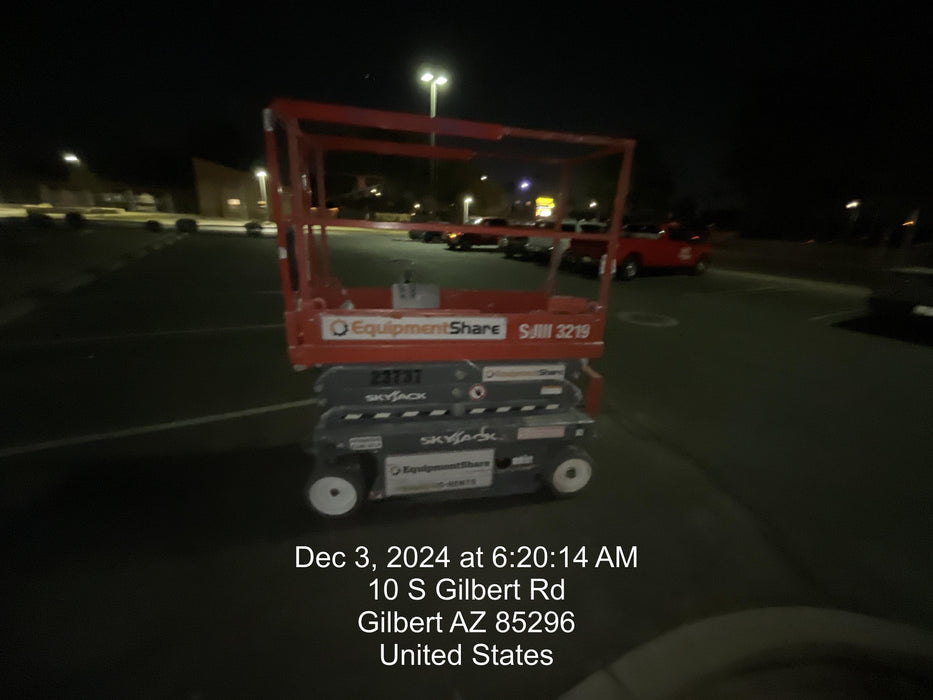 2019 Skyjack SJIII-3219 Skyjack SJIII3219 Standard w/Trojan Batteries