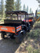 2022 Kubota RTV-X1140W-H Plastic Canopy, Windshield Acrylic Clear, LED Strobe Light, Wire Harness Kit, Back up Alarm
