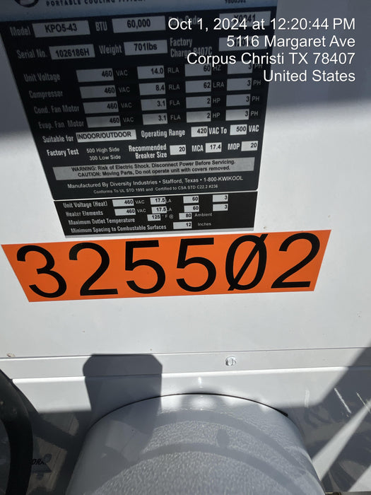 2023 KWIKOOL KPO5-43H