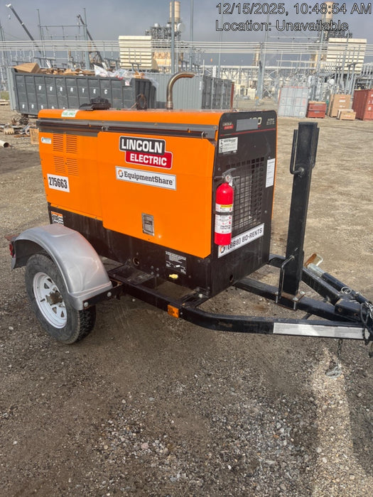 2022 Lincoln Electric LE400 Kubota V1505, Trlr, Cable Rack, Light Kit, ES Decals, T3