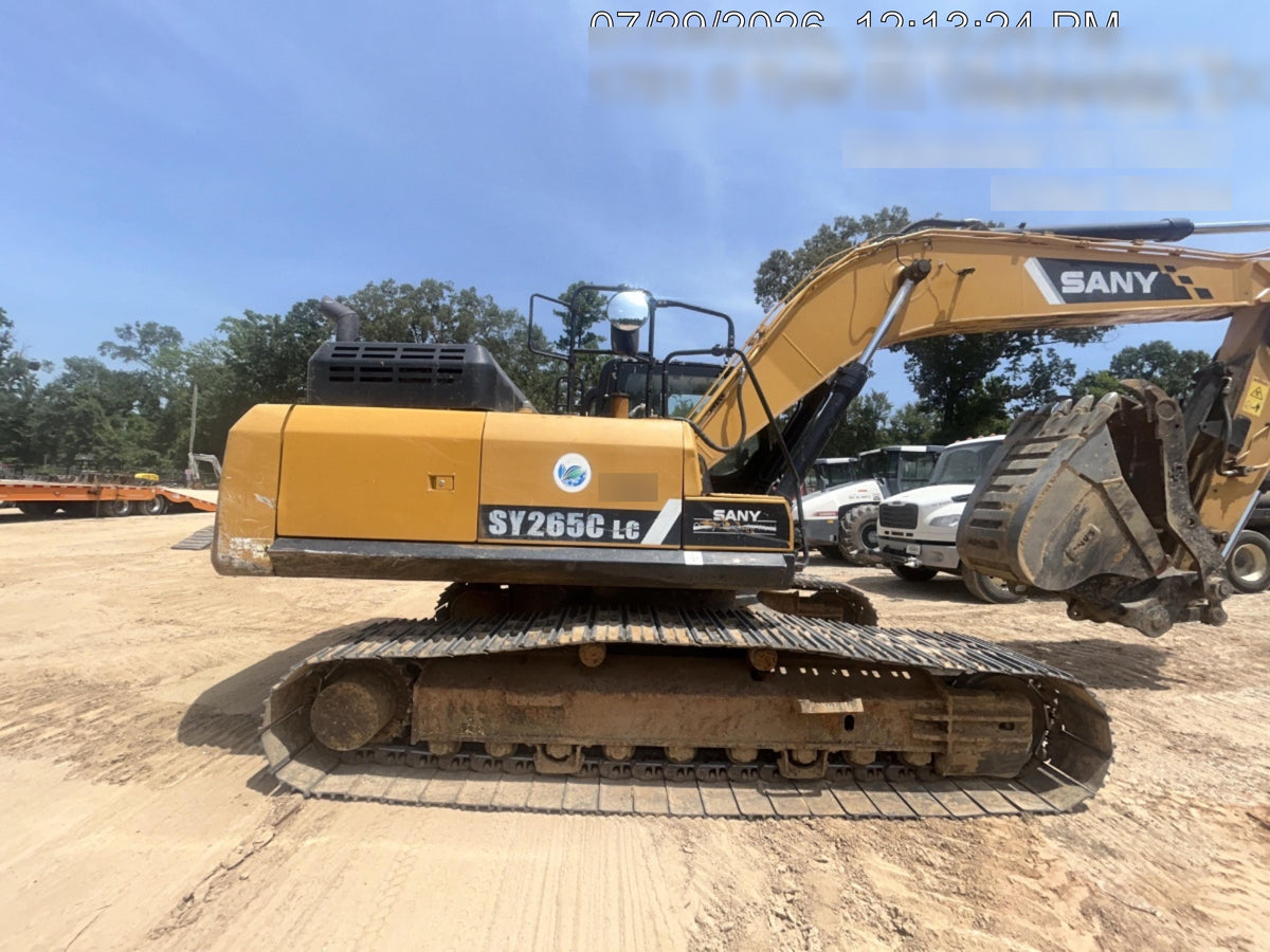 Sany SY265C SY265 Tier 4 - Cab, 48" HD Bucket, 36" HD Bucket, 24" HD Bucket, Hydraulic Thumb, Hydraulic QC