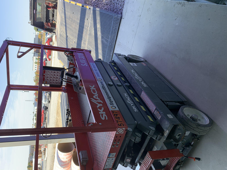 2017 Skyjack SJIII-3219 Standard Rental Specs