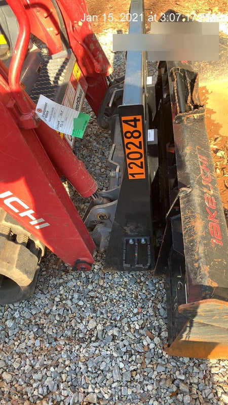 2020 MBD 48" Pallet Fork Frame