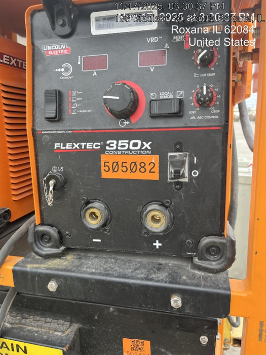 2025 LINCOLN ELECTRIC FLEXTEC 350X