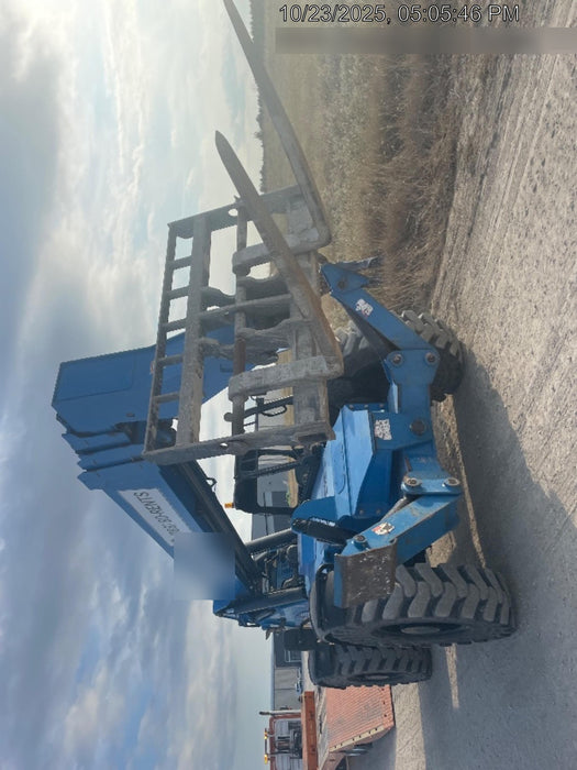 2019 Genie GTH-1056 Canopy, Solid RT Tires, LED Work Lights, Beacon 60" QA Carriage, 60" Forks