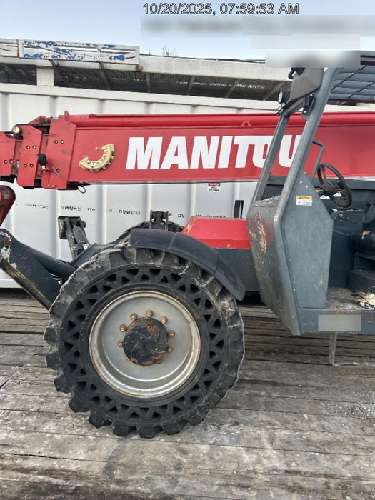 2018 Manitou MTA10055 MTA10055 - Canopy, Worklights, Beacon, 66" Carriage, 60" Forks, Solid Tires, Aux Hydraulics