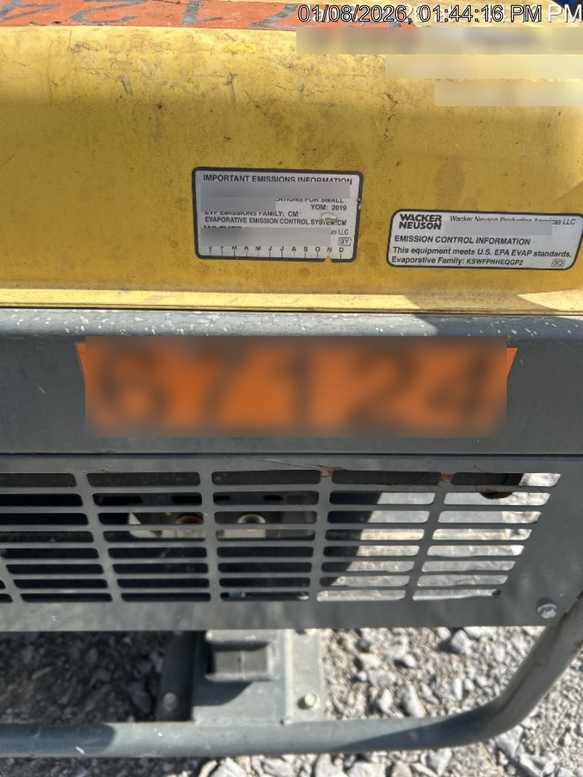 2020 WACKER NEUSON GPS9700V