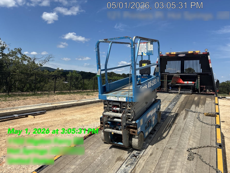 2018 Genie GS-1930 Genie GS-1930 w/Fixed Rail, Chain Entry