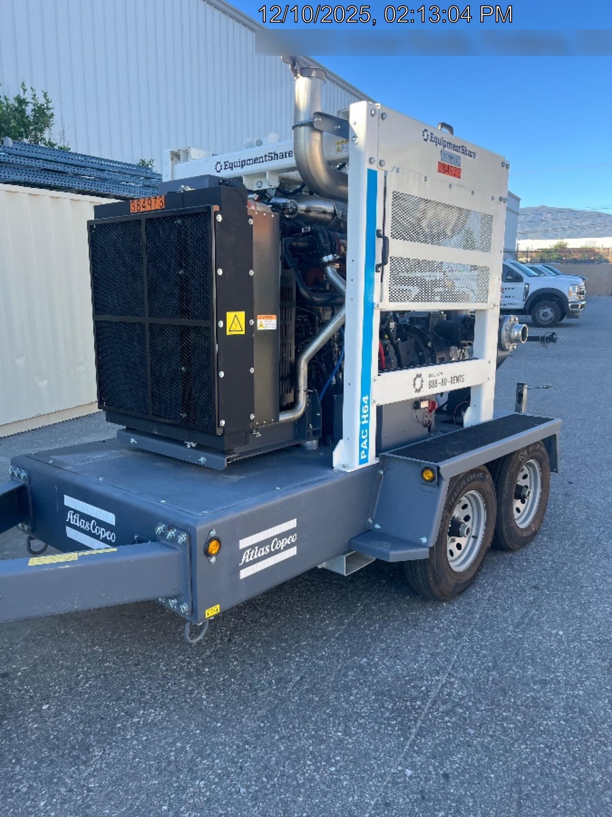 2023 ATLAS COPCO PAC H64 JD